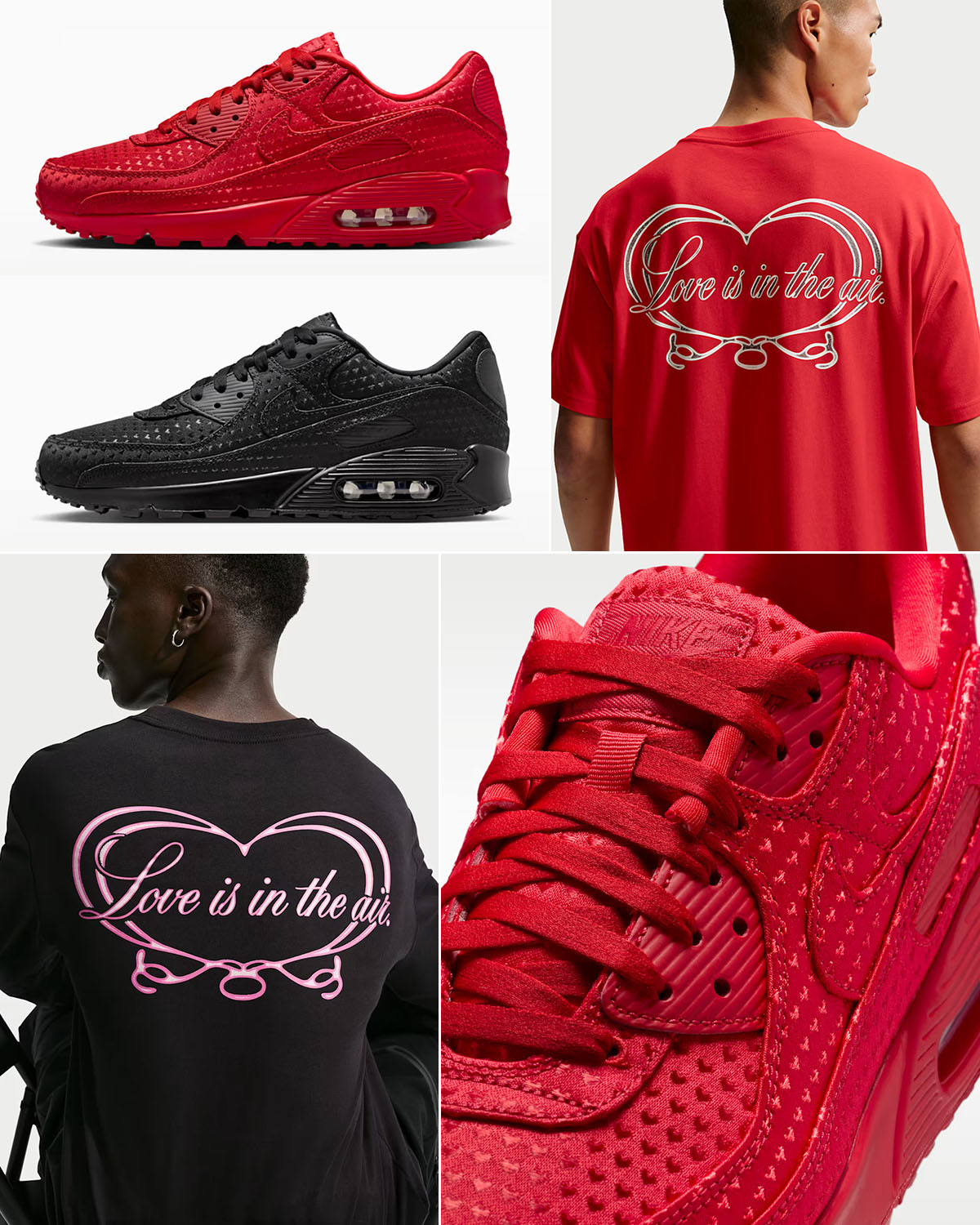 Nike Air Max 90 Valentines Day 2026 Mens Sneakers Shirts Outfits