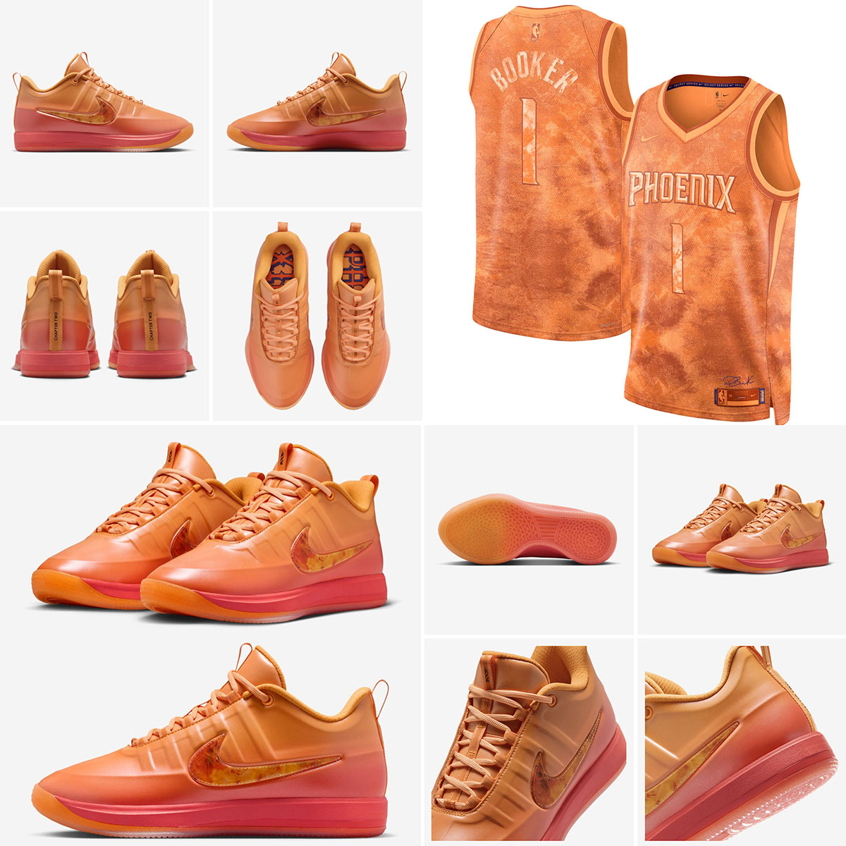Nike Book 2 The Phoenix Sneakers and Jersey