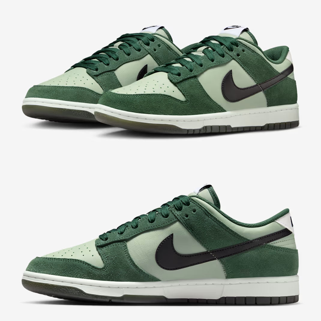 Nike Dunk Low Jade Horizon Fir Summit White Black Mens Shoes IB6399-301