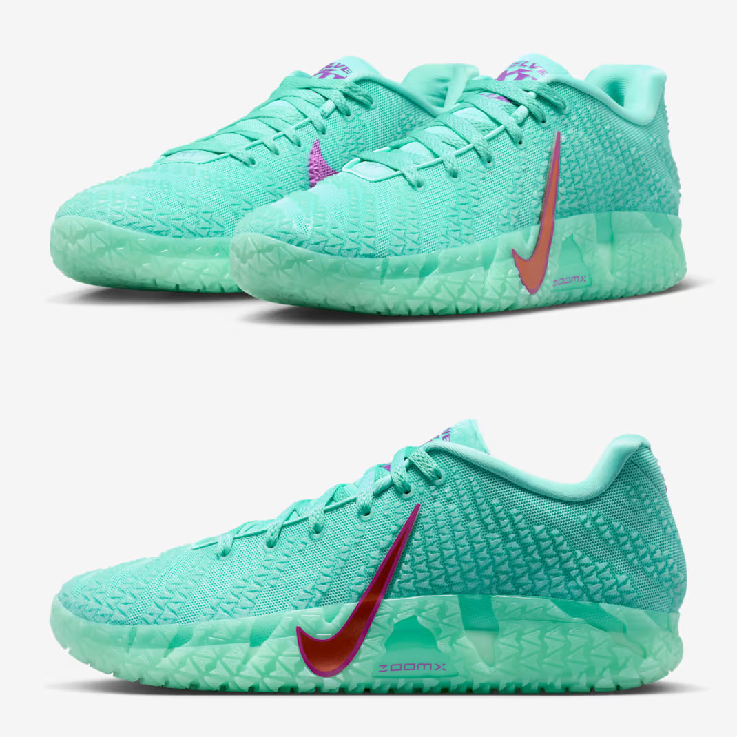 Nike Ja 3 12 Time Bleached Turquoise Basketball Shoes IQ6755-300