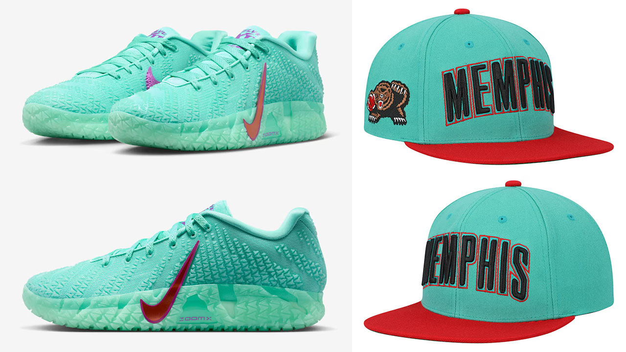 Nike-Ja-3-12-Time-Shoes-x-Memphis-Grizzlies-Hardwood-Classics-Snapback-Hat