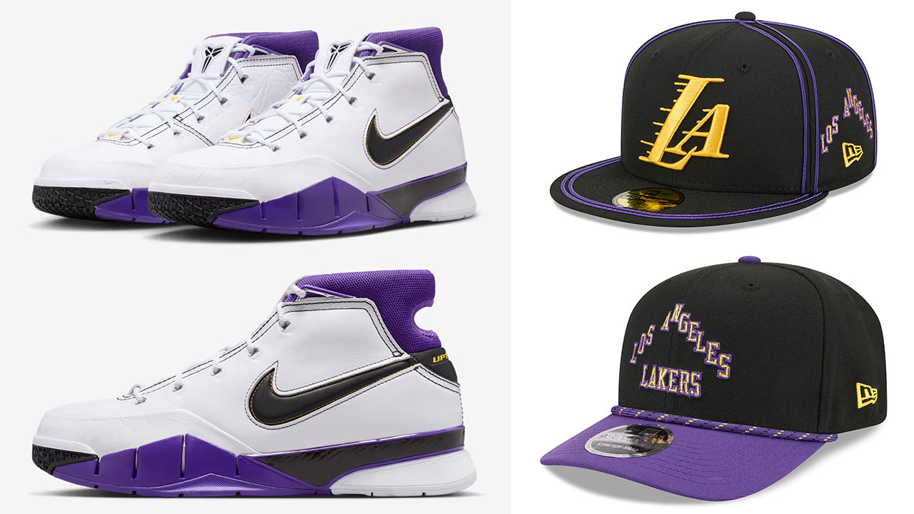 Nike Kobe 1 Protro 81 Points 2026 Lakers Hats