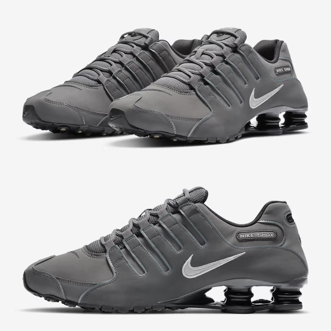 Nike Shox NZ Dark Grey Mens Shoes 378341-059