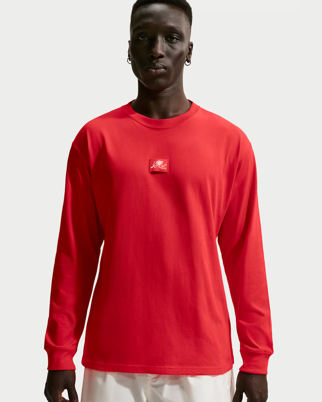 Nike Sportswear Valentines Day 2026 Love is in the Air Mens Long Sleeve T Shirt University Red 1