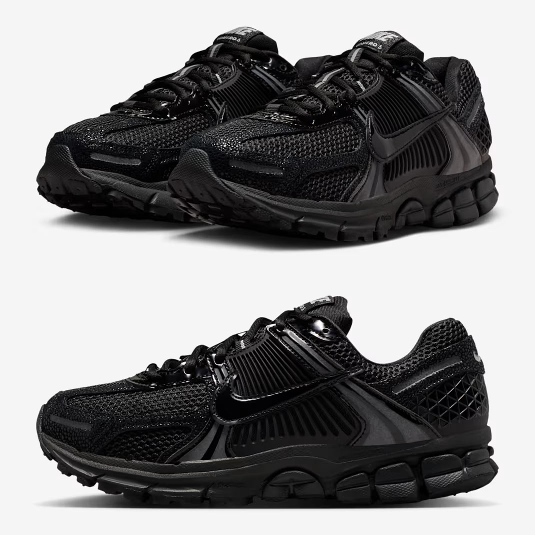 Nike Zoom Vomero 5 Black Metallic Silver Anthracite Womens Shoes II6236-001