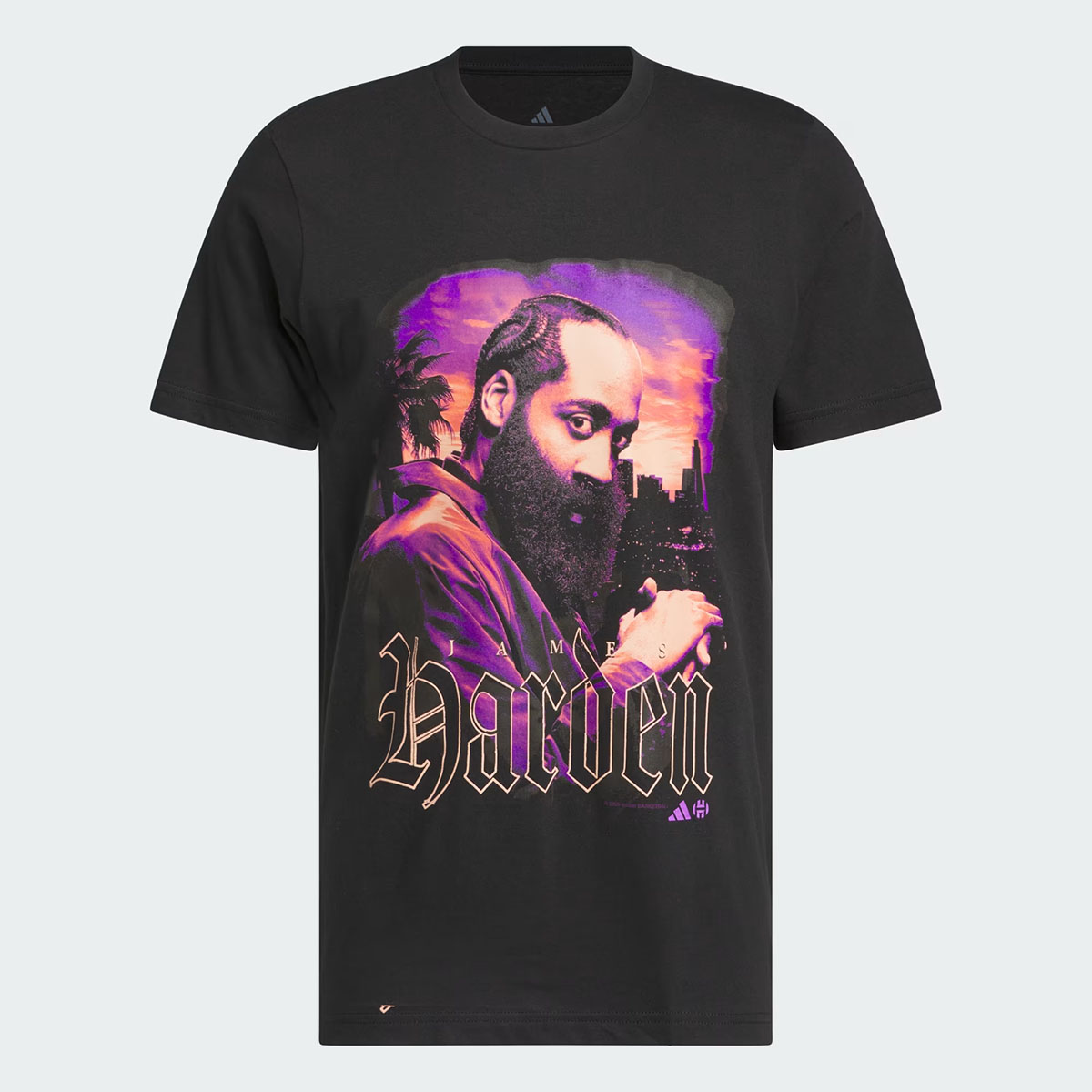 adidas James Harden Backyard Graphic T Shirt 1