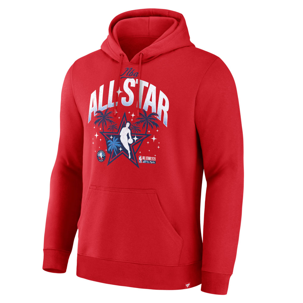 2026 NBA All Star Game LA Hoodie Red