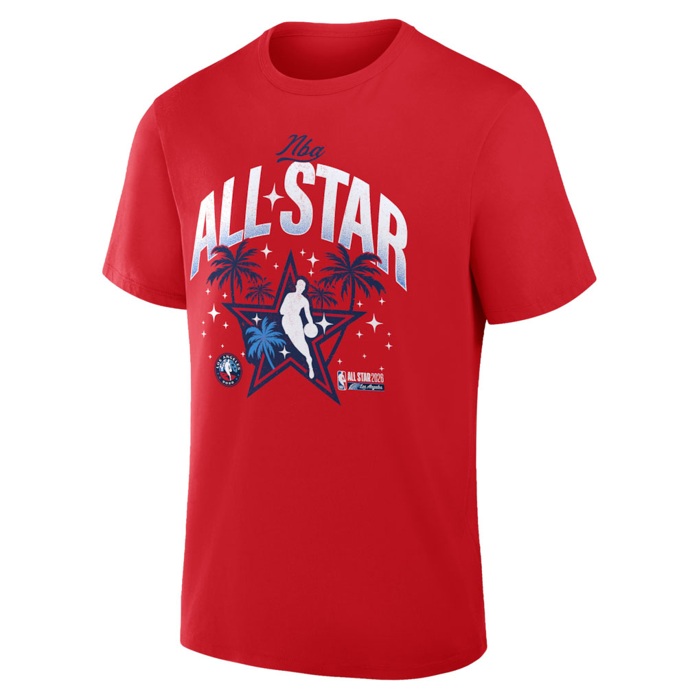2026 NBA All Star Game LA T Shirt Red