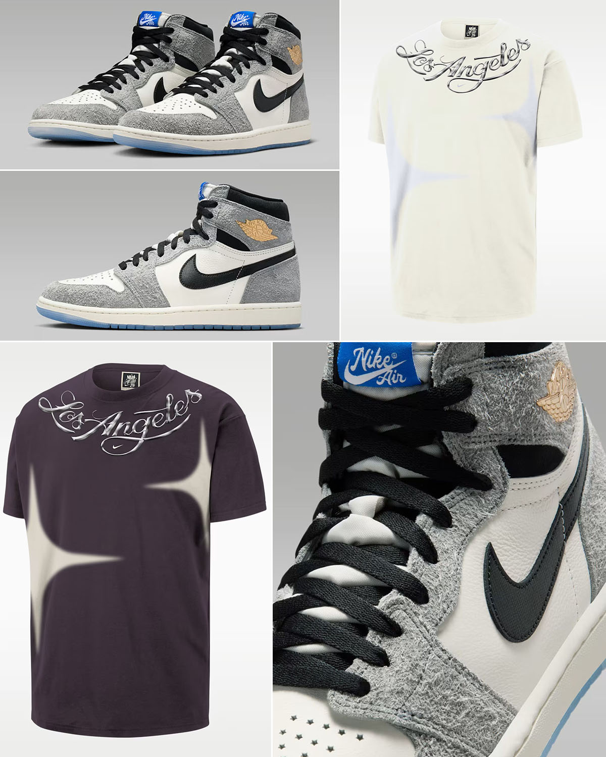 Air Jordan 1 High OG All Star 2026 x Nike NBA All Star Game LA Max90 T Shirt Outfit
