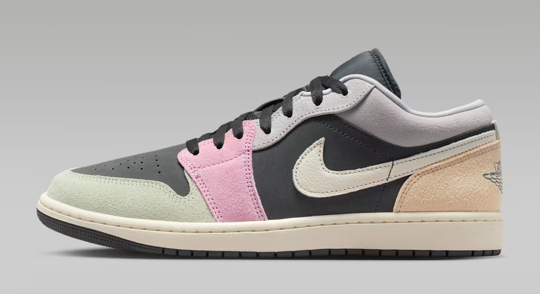 Air Jordan 1 Low Easter 2026 Anthracite Muslin Iris Whisper Sail Mens Sneakers 2