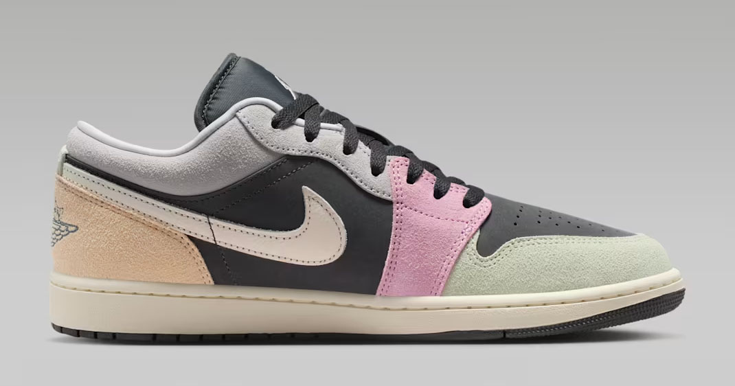 Air Jordan 1 Low Easter 2026 Anthracite Muslin Iris Whisper Sail Mens Sneakers 3