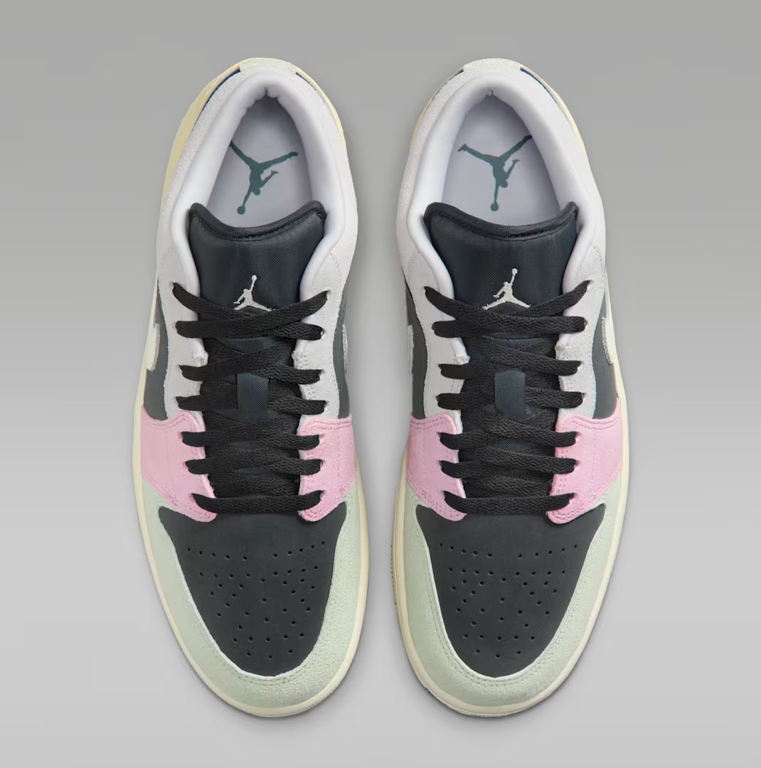 Air Jordan 1 Low Easter 2026 Anthracite Muslin Iris Whisper Sail Mens Sneakers 4