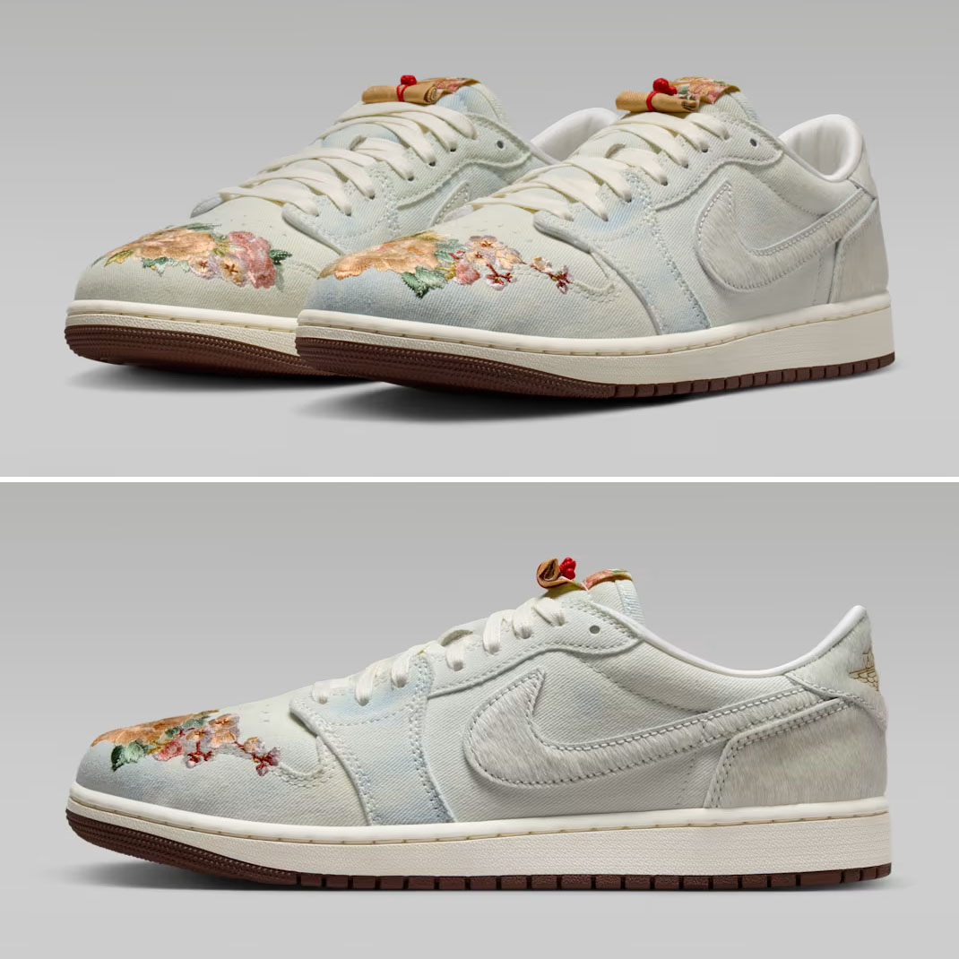 Air Jordan 1 Low OG Chinese New Year of the Horse 2026 Mens Sneakers IQ1108-011