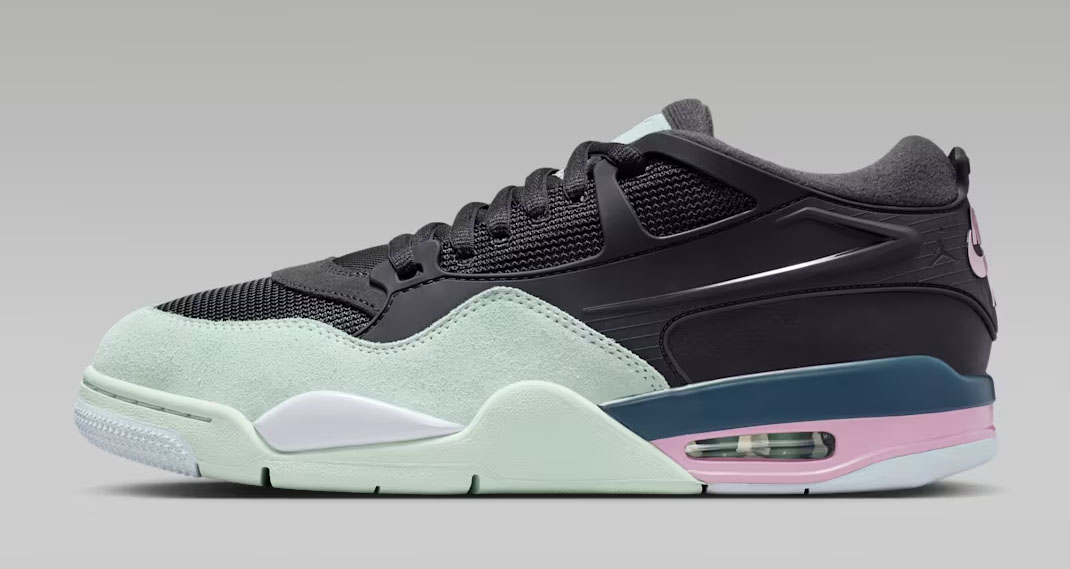 Air Jordan 4 RM Easter Anthracite Barely Green Jade Aura Iced Carmine Mens Sneakers 2
