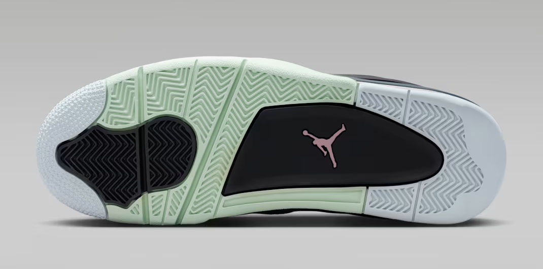 Air Jordan 4 RM Easter Anthracite Barely Green Jade Aura Iced Carmine Mens Sneakers 6