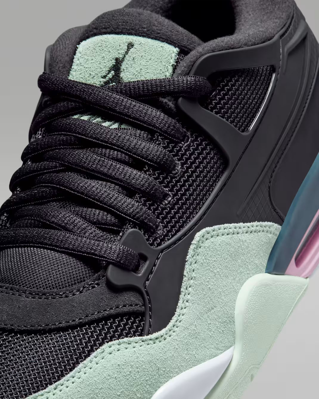 Air Jordan 4 RM Easter Anthracite Barely Green Jade Aura Iced Carmine Mens Sneakers 7