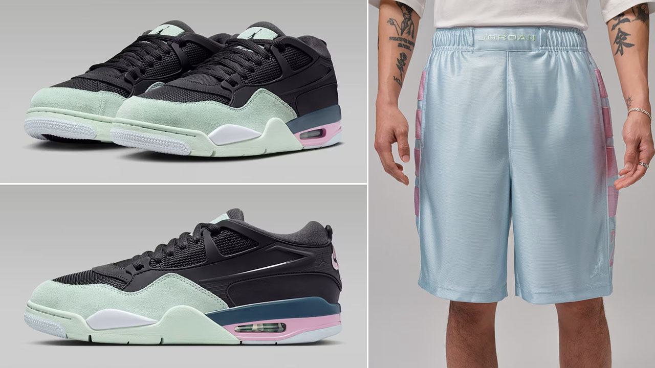 Air Jordan 4 RM Easter x Jordan Brooklyn Men's Cat Scratch Shorts