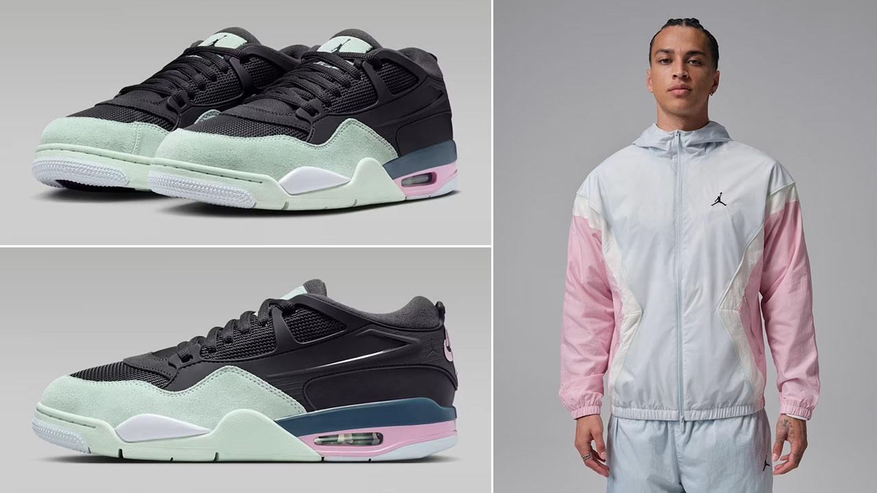 Air Jordan 4 RM Easter x Jordan Brooklyn Men's Hooded Draft Jacket