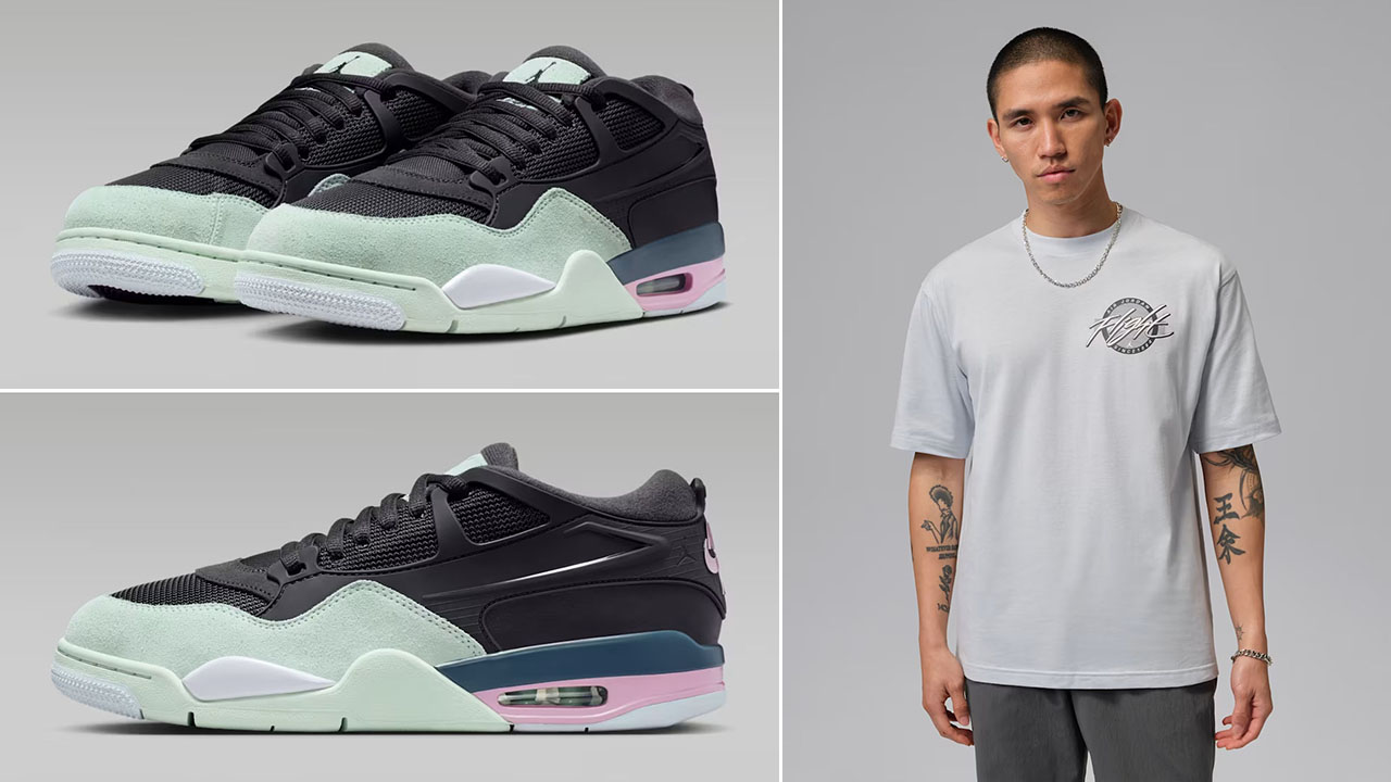 Air Jordan 4 RM Easter x Jordan Flight Men's T-Shirt