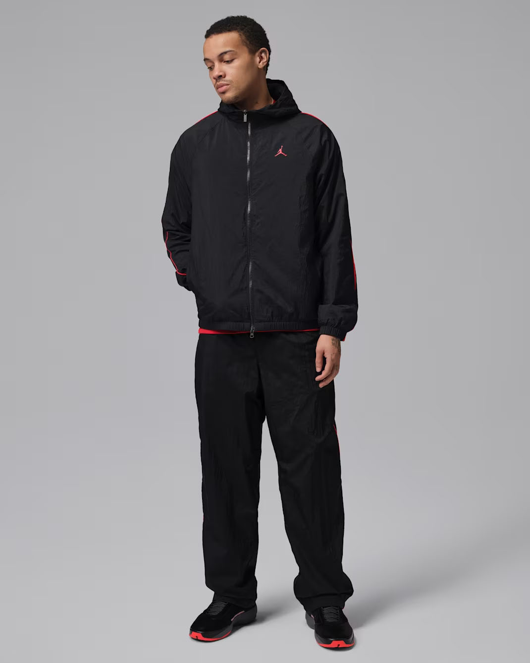 Air Jordan 40 Infrared Shoes Jacket Pants Outfit
