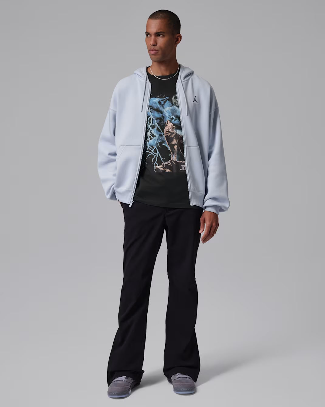 Air Jordan 5 Retro Wolf Grey 2026 Shirt Outfit