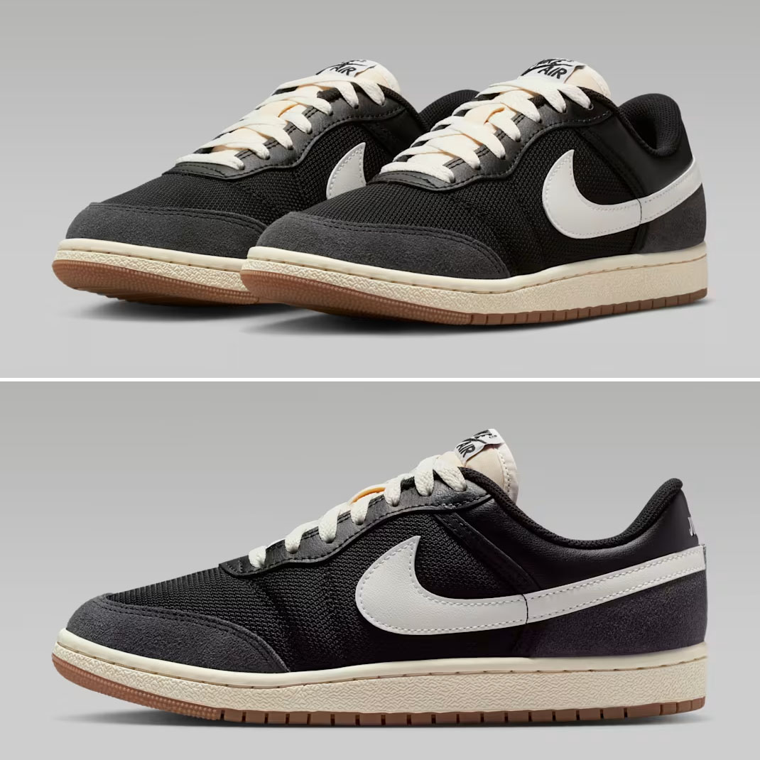 Air Jordan Skyline Low Black Sail Gum Medium Brown Summit White Womens Sneakers IQ0704-001