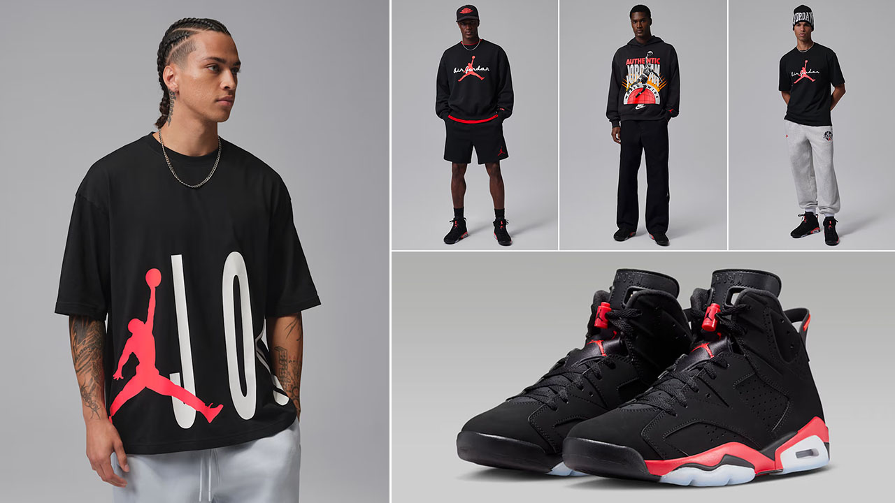 How to Style Air Jordan 6 Reverse Infrared Salesman 2026 Sneakers Outfits