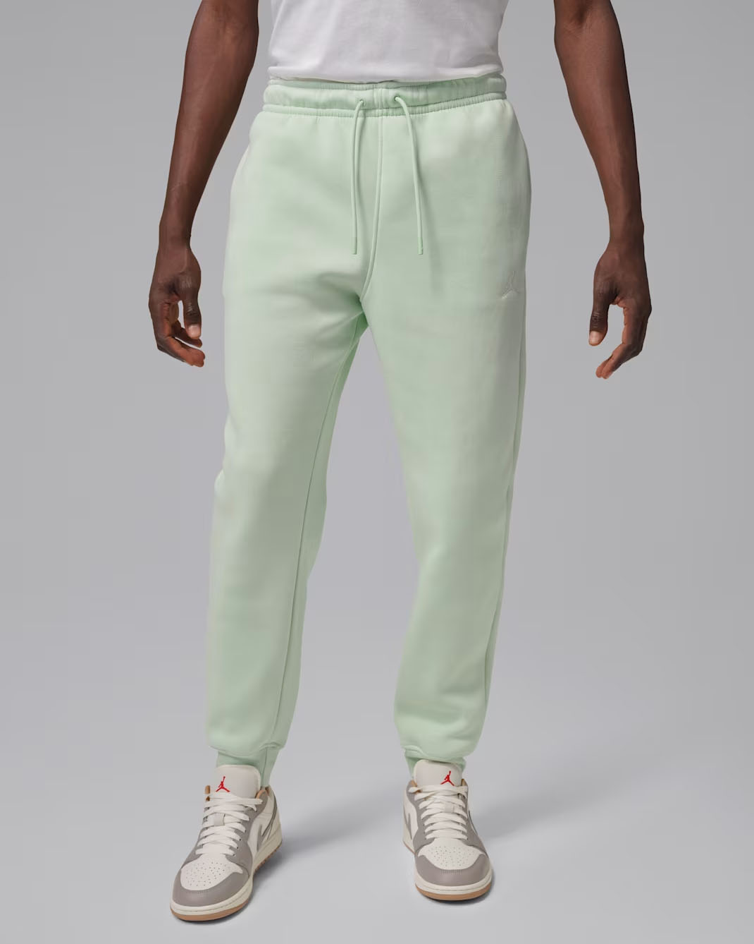Jordan Brooklyn Fleece Men's Pants Jade Aura