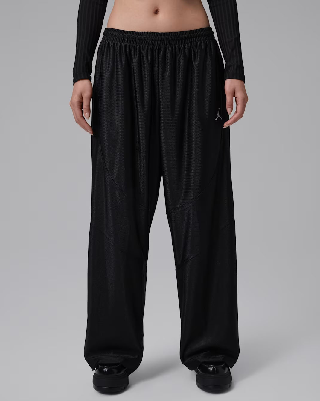 Jordan Brooklyn Women's DuraSheen Track Pants Black