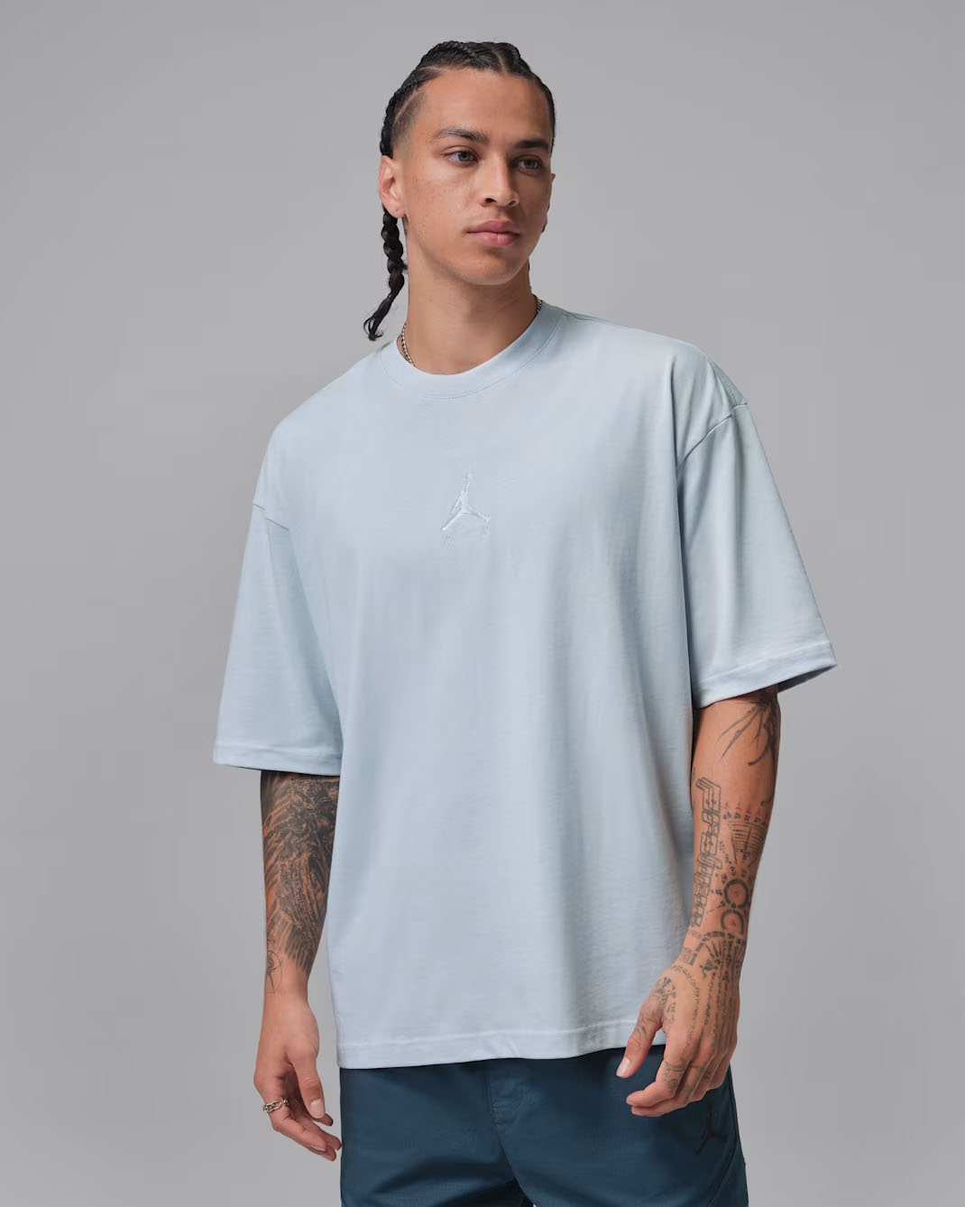 Jordan Flight Essentials Men's Oversized T-Shirt Aura 1
