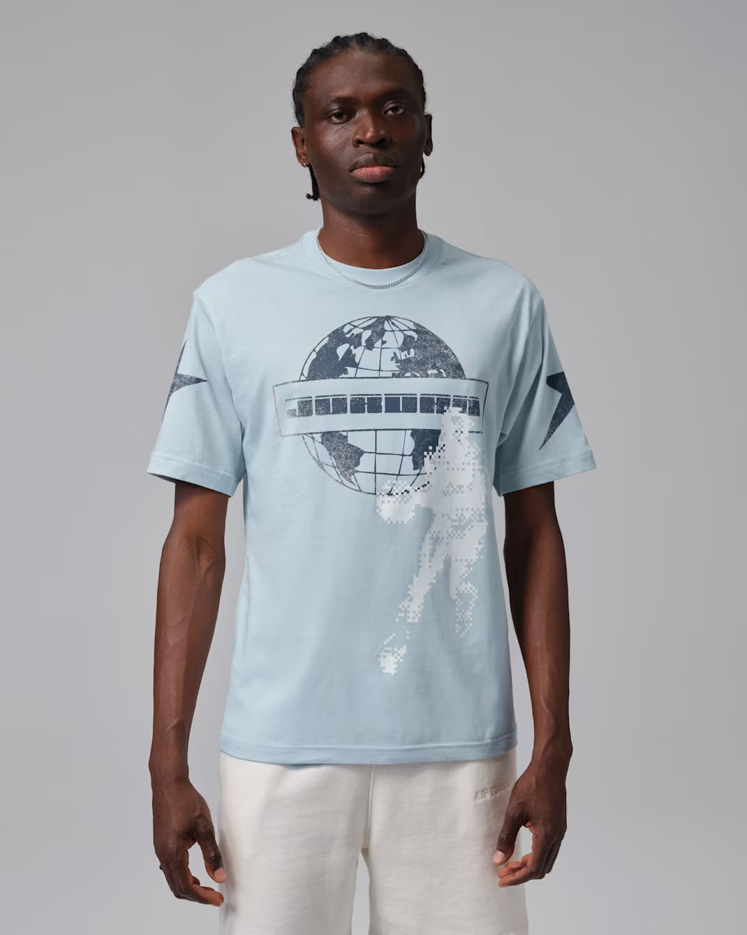 Jordan Men's Graphic T-Shirt Aura Squadron Blue 1