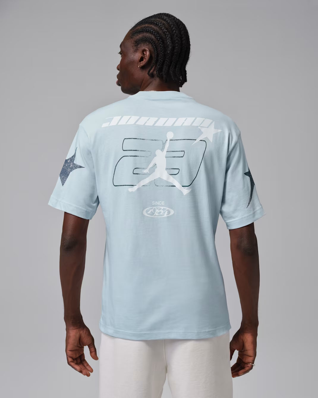 Jordan Men's Graphic T-Shirt Aura Squadron Blue 2