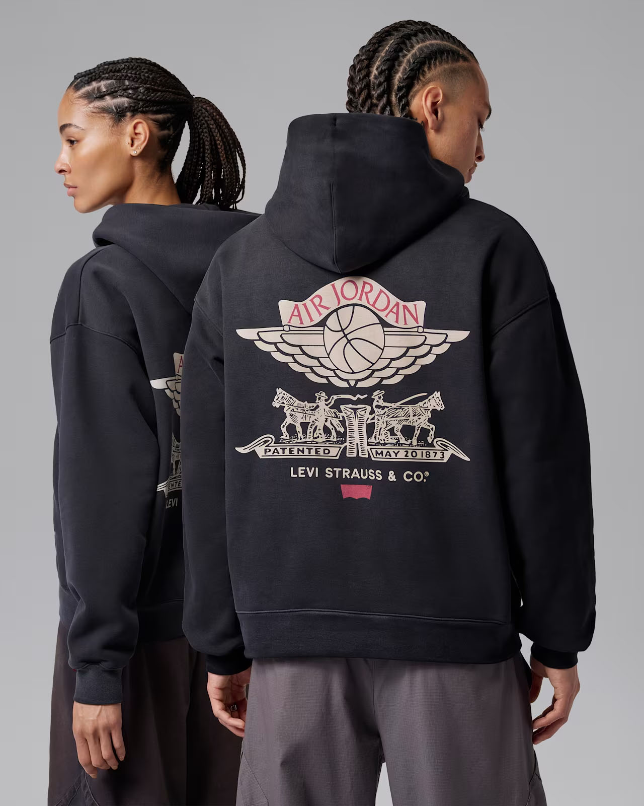 Levis Air Jordan 3 Denim Hoodie 2