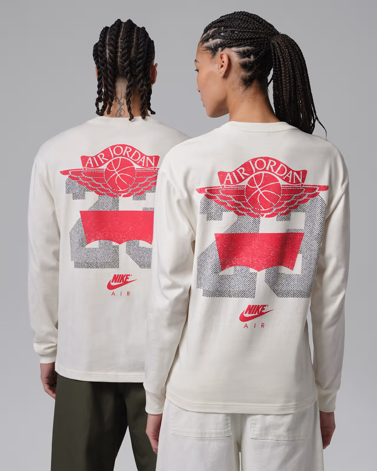 Levis Air Jordan 3 Denim Long Sleeve T Shirt 2