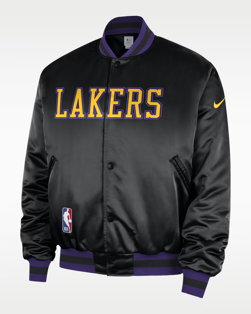 Los Angeles Lakers City Edition Men's Nike NBA Premium Jacket 1