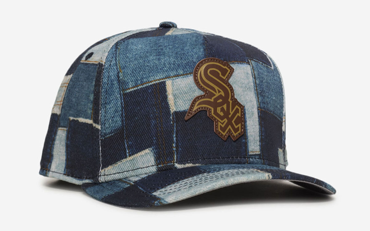 New Era Chicago White Sox A-Frame Denim Patchwork Snapback Hat