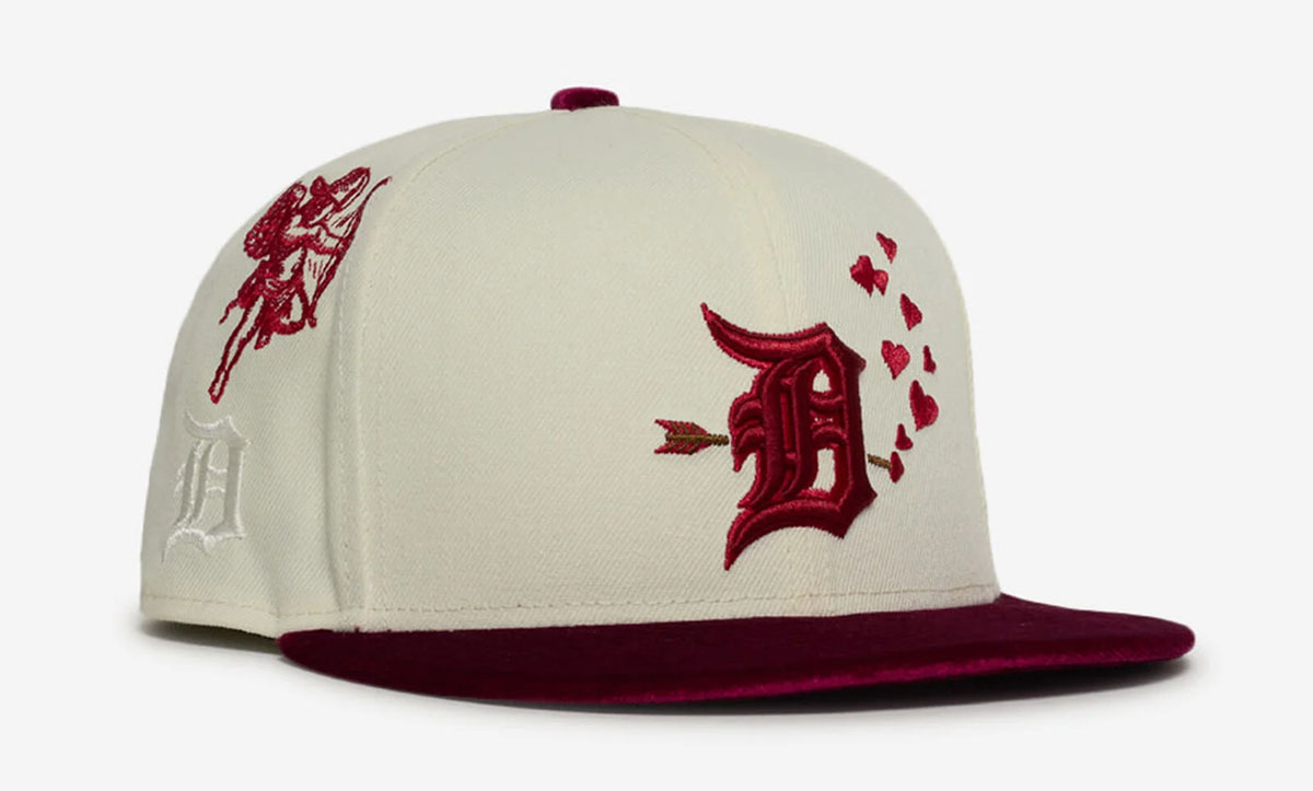 New Era Detroit Tigers Valentines Day 2026 Fitted Hat 1