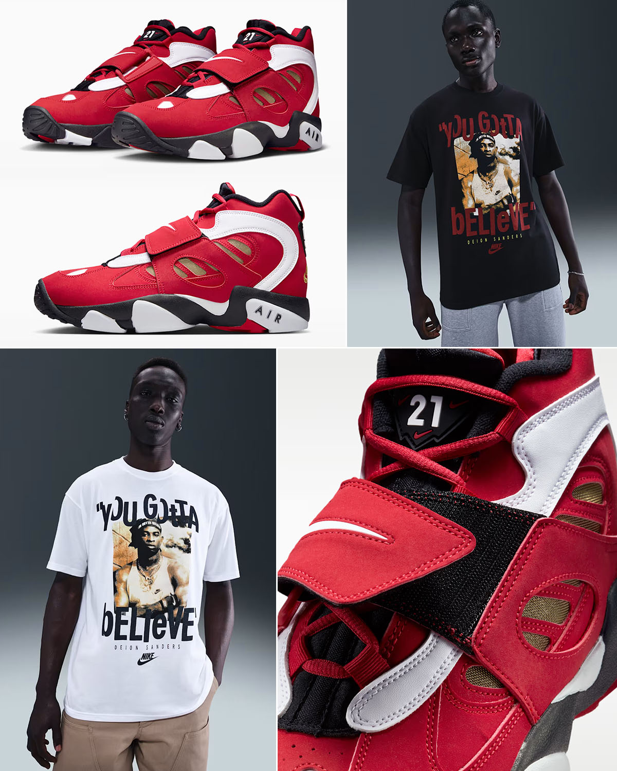 Nike Air Diamond Turf 2 Prime Fire Red Sneakers T Shirt Outfit