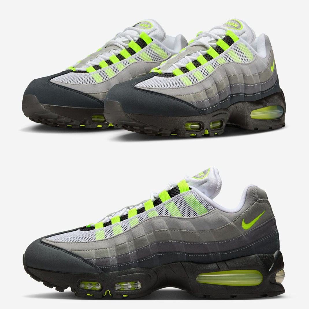 Nike Air Max 95 OG Neon Big Bubble 2026 Mens Sneakers HM4740-001
