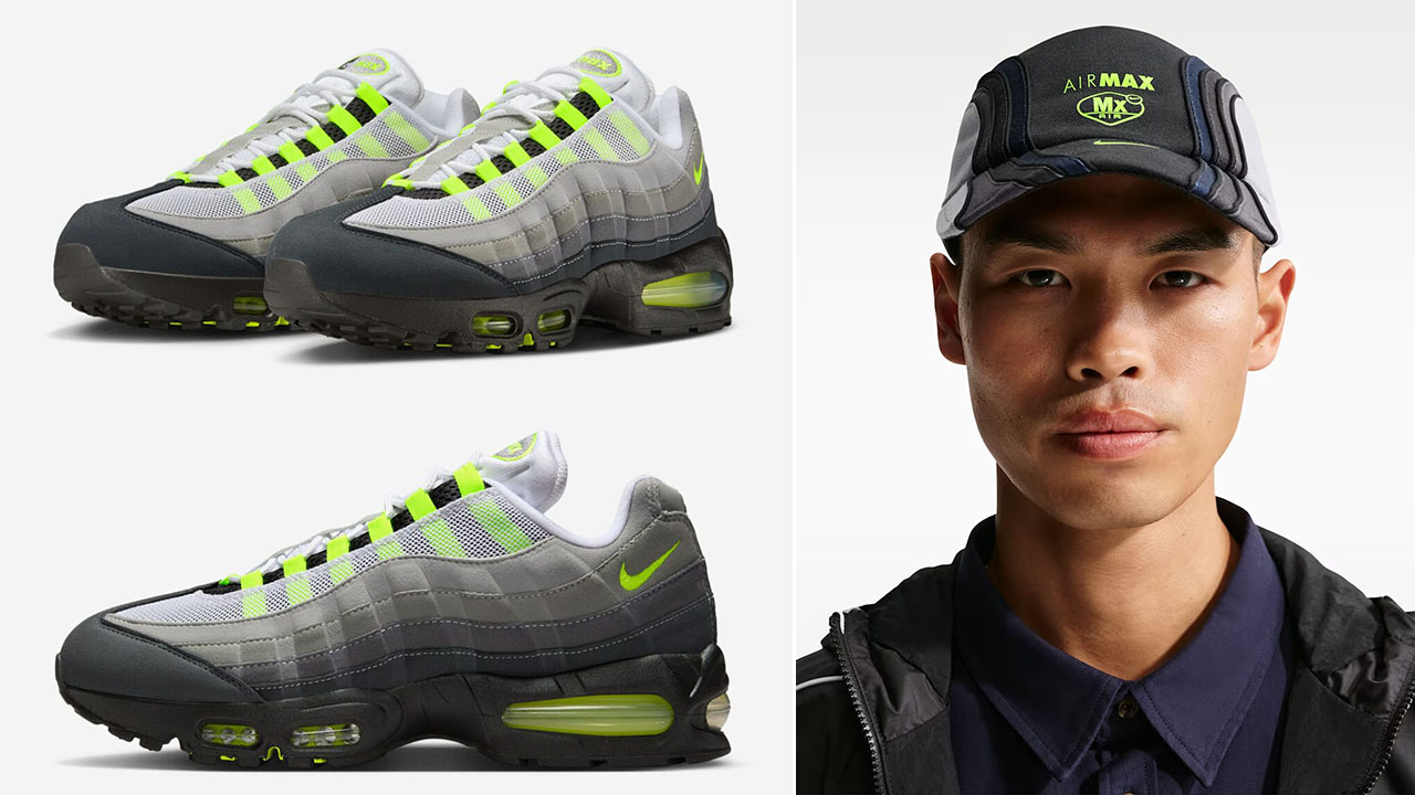 Nike Air Max 95 OG Neon Big Bubble 2026 x Nike Air Max Hat Club Cap