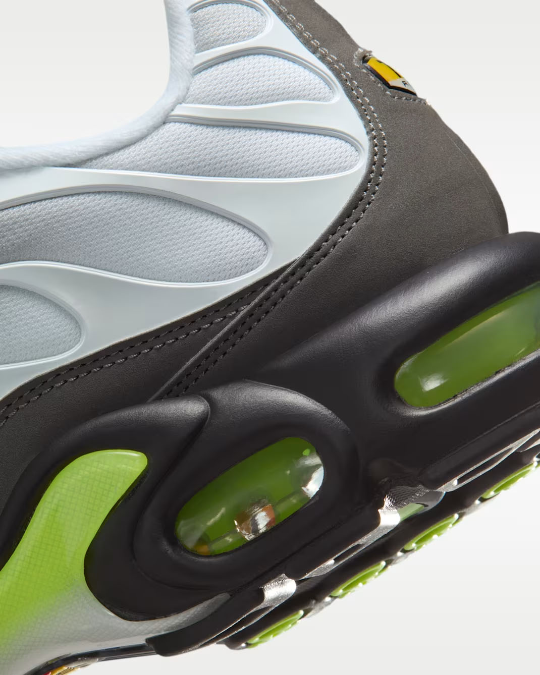 Nike Air Max Plus Neon Yellow Mens Sneakers 8
