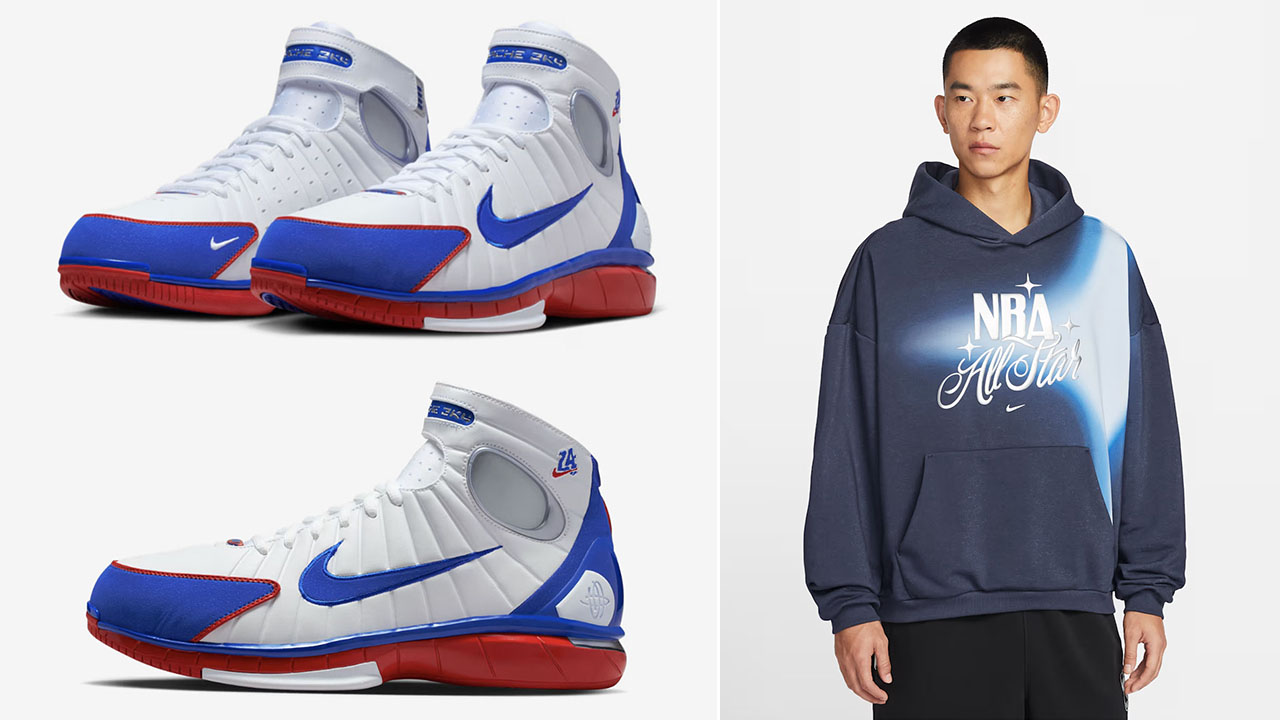 Nike Air Zoom Huarache 2K4 All Star 2026 NBA All Star Game Standard Issue Hoodie