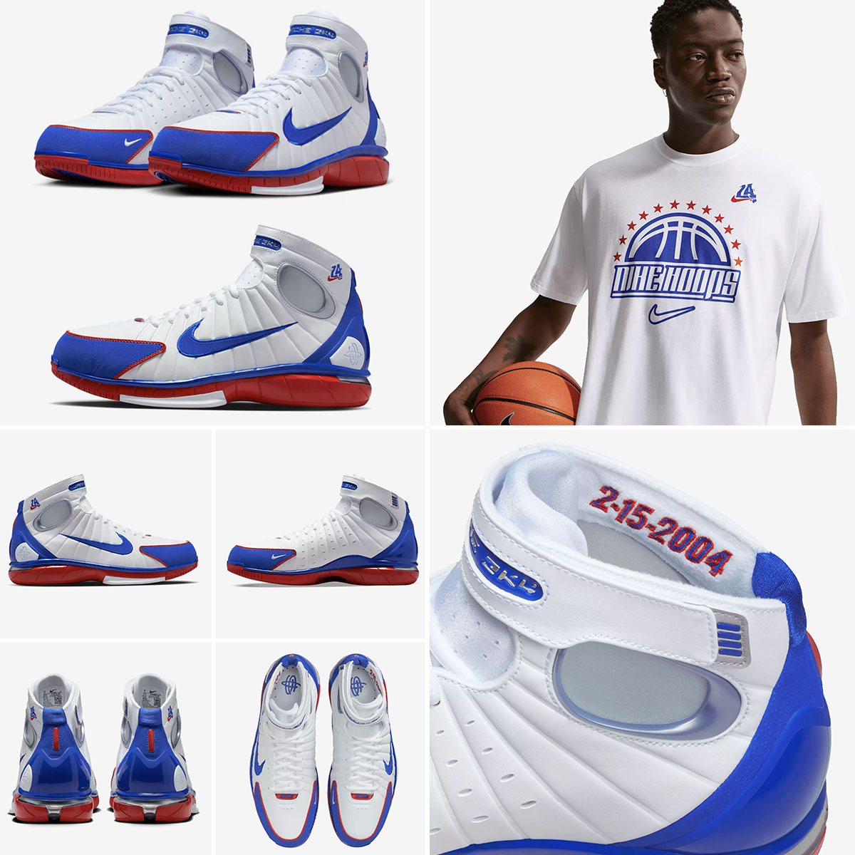 Nike Air Zoom Huarache 2K4 All Star 2026 Sneakers T Shirt Outfit