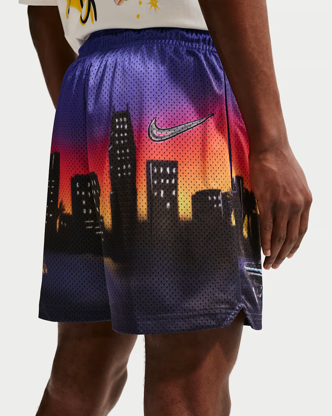 Nike City of Angels LA Standard Issue Mens Mesh Basketball Shorts 3