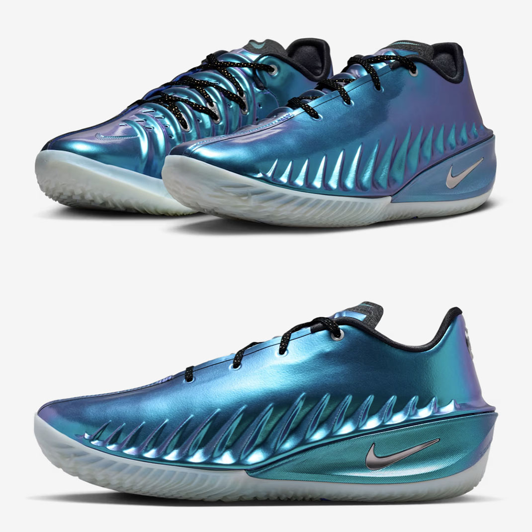 Nike GT Cut 4 Preheat Persian Violet Glacier Blue Basketball Shoes IQ6206-500