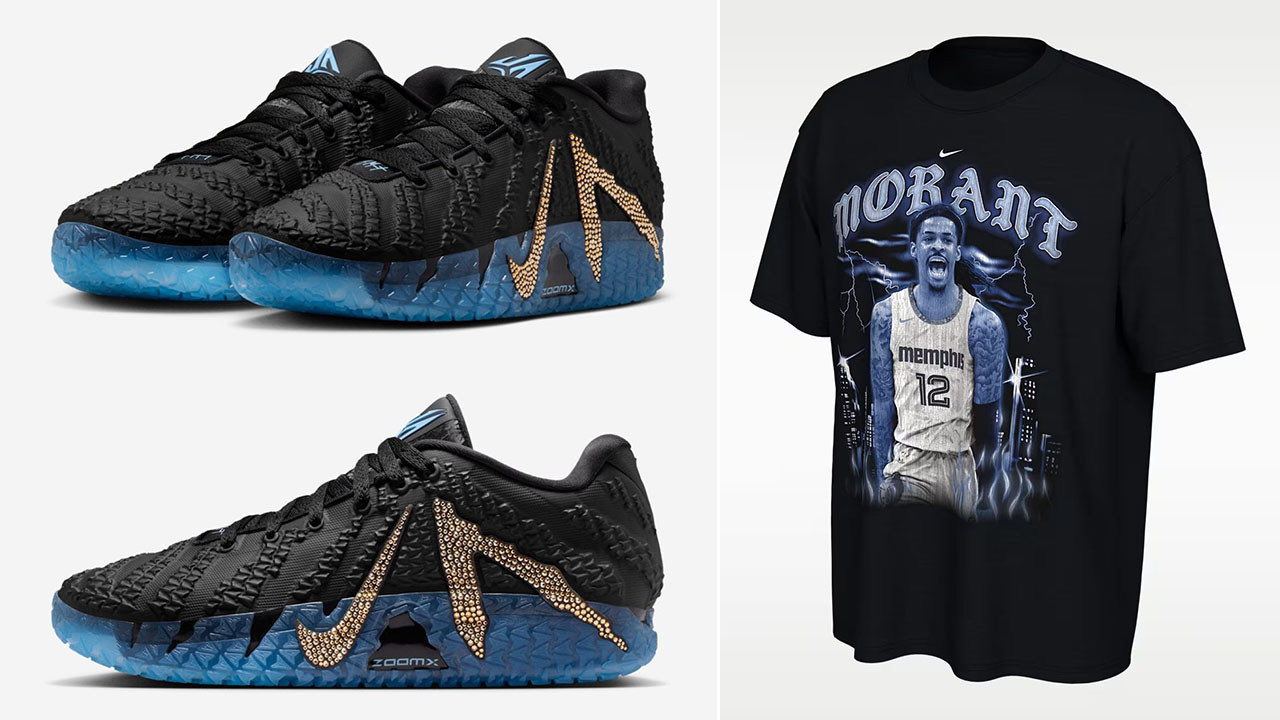 Nike Ja 3 Bling Swarovski x Ja Morant Grizzlies City Edition T Shirt