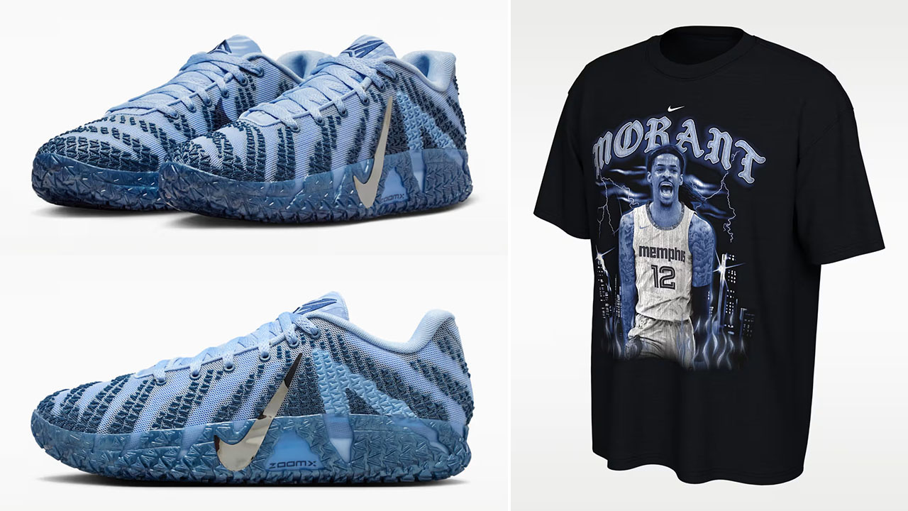 Nike Ja 3 Cobalt Bliss x Ja Morant Grizzlies City Edition T Shirt