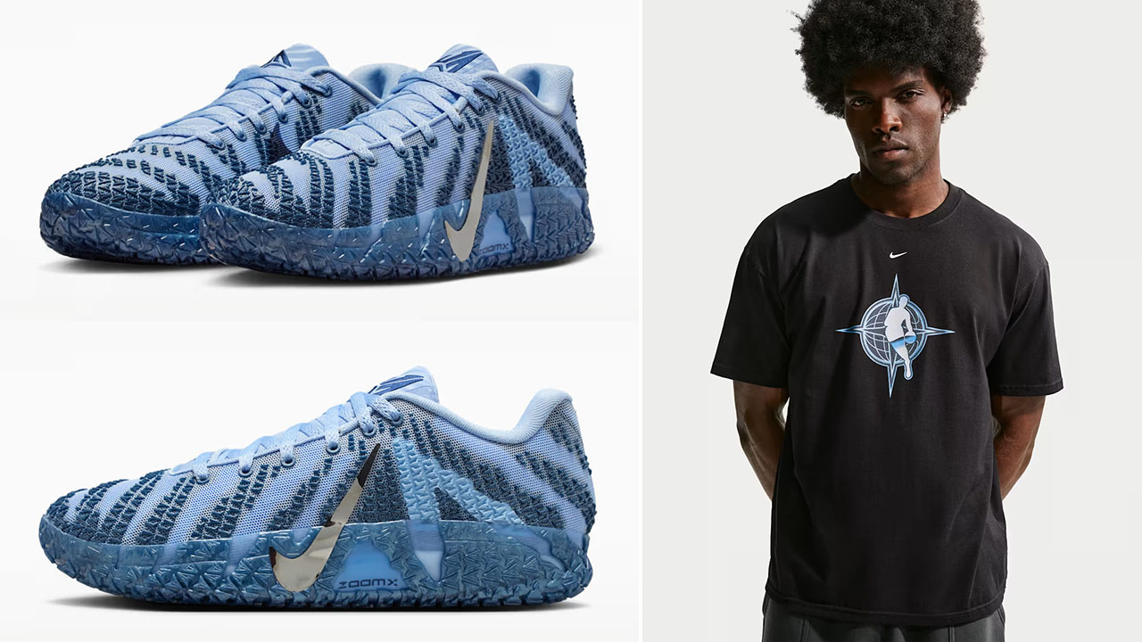 Nike Ja 3 Cobalt Bliss x Nike NBA All Star Game T Shirt