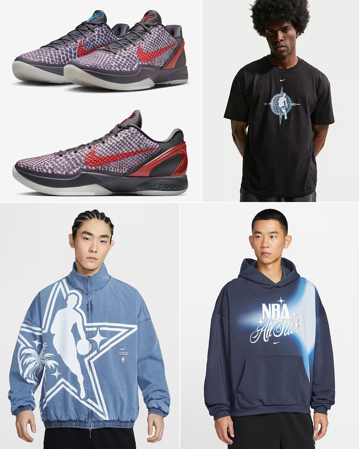 Nike Kobe 6 Protro 3D All Star Game 2026 Apparel Outfits