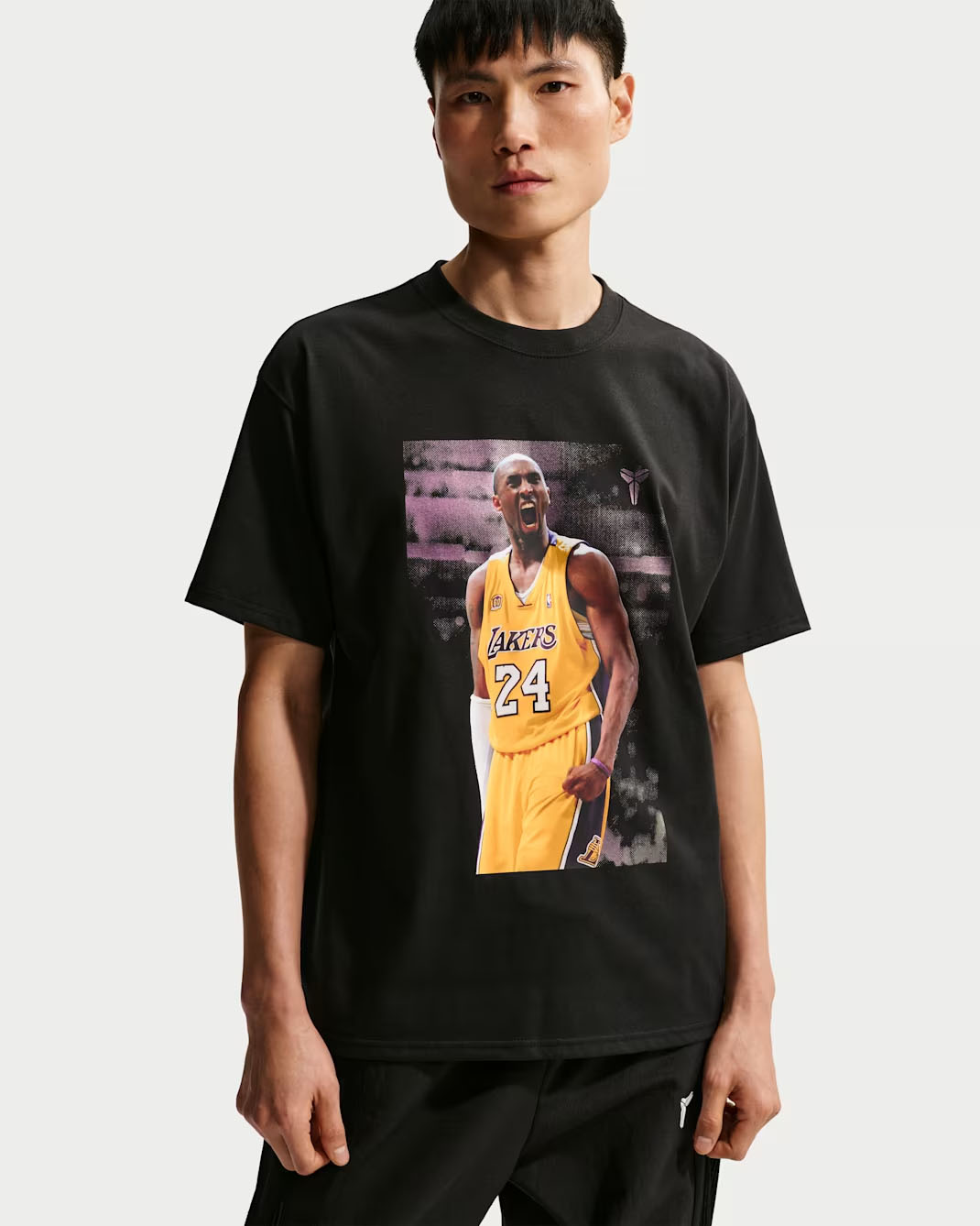 Nike Kobe Photo Graphic Mens T Shirt Black